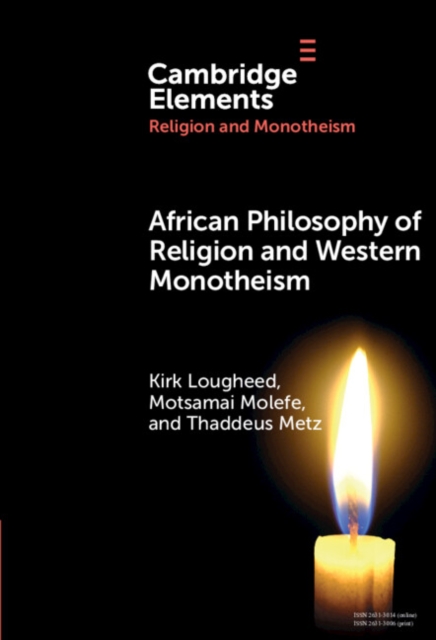 African Philosophy of Religion and Western Monotheism, PDF eBook