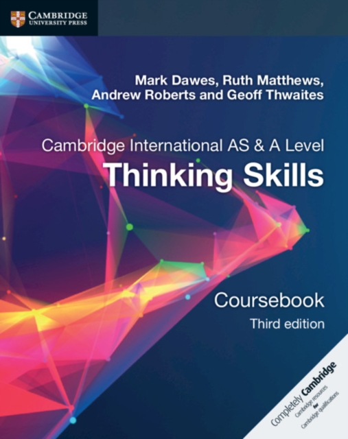 Cambridge International AS/A Level  Thinking Skills Coursebook, Paperback / softback Book