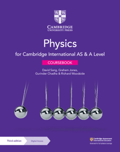 Cambridge International AS & A Level Physics Coursebook with Digital Access (2 Years) 3ed, Multiple-component retail product Book