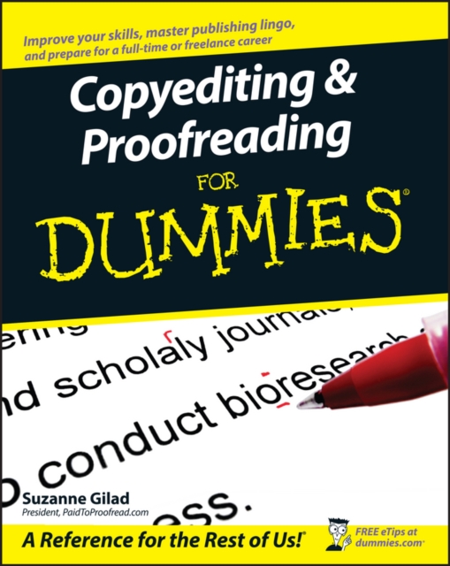 Copyediting and Proofreading For Dummies, EPUB eBook