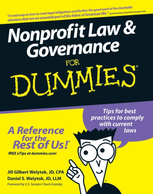 Nonprofit Law and Governance For Dummies, EPUB eBook