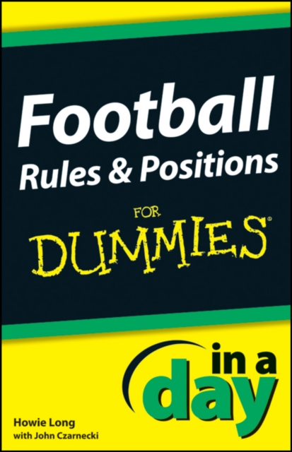 Football Rules and Positions In A Day For Dummies, PDF eBook