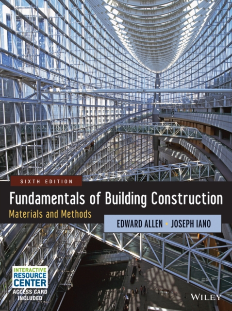 Fundamentals of Building Construction : Materials and Methods, PDF eBook