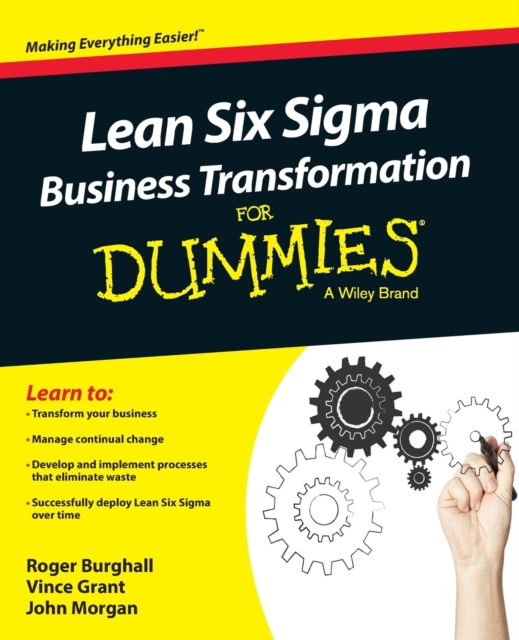 Lean Six Sigma Business Transformation For Dummies, Paperback / softback Book