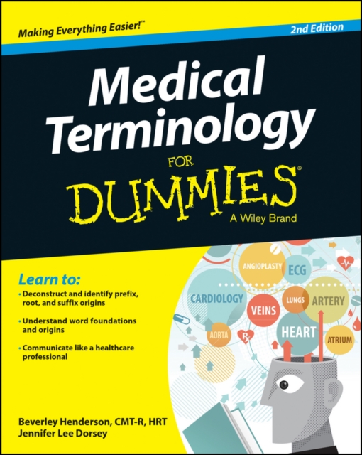 Medical Terminology For Dummies, EPUB eBook