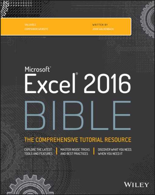 Excel 2016 Bible, Paperback / softback Book
