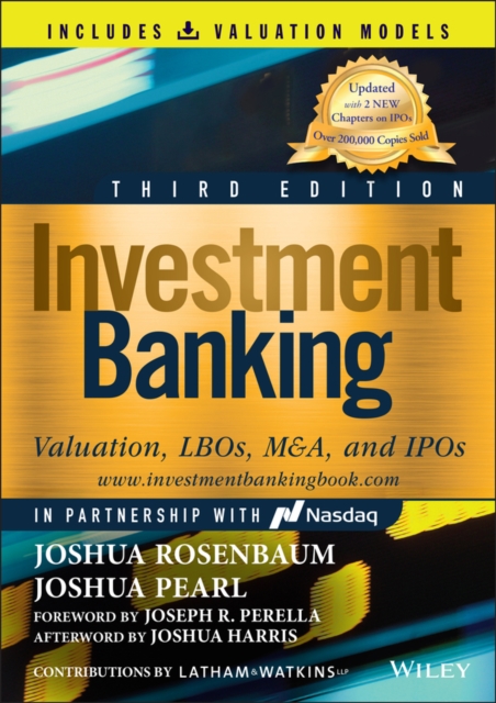 Investment Banking : Valuation, LBOs, M&A, and IPOs (Book + Valuation Models), EPUB eBook