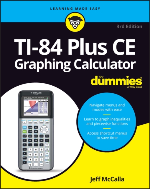 TI-84 Plus CE Graphing Calculator For Dummies, PDF eBook