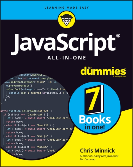 JavaScript All-in-One For Dummies, EPUB eBook