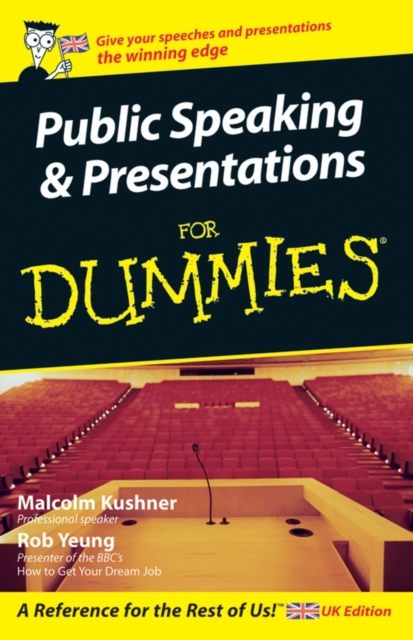 Public Speaking and Presentations for Dummies, EPUB eBook