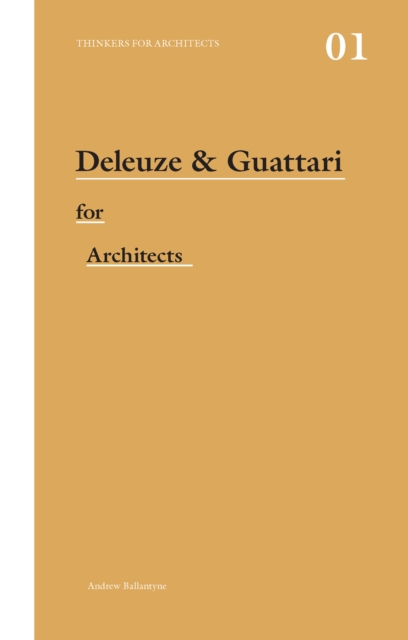 Deleuze & Guattari for Architects, EPUB eBook