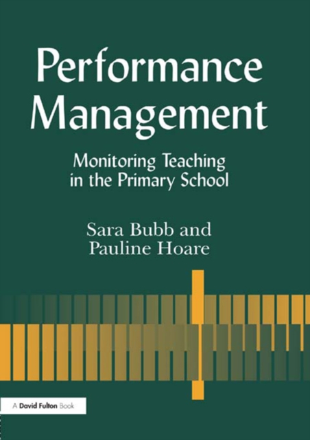 Performance Management : Monitoring Teaching in the Primary School, EPUB eBook