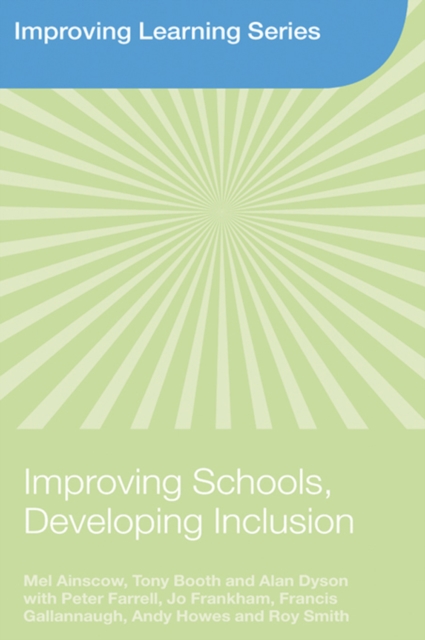 Improving Schools, Developing Inclusion, PDF eBook
