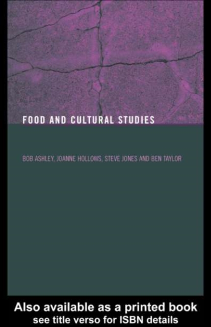 Food and Cultural Studies, PDF eBook
