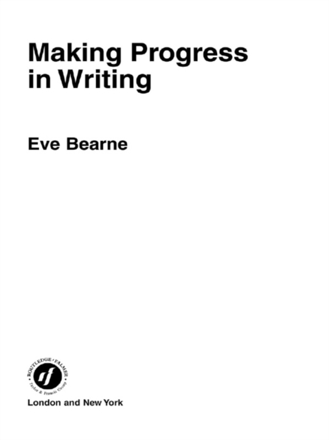 Making Progress in Writing, EPUB eBook