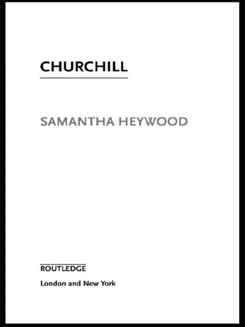 Churchill, EPUB eBook