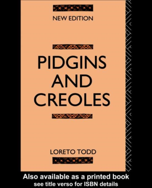 Pidgins and Creoles, PDF eBook