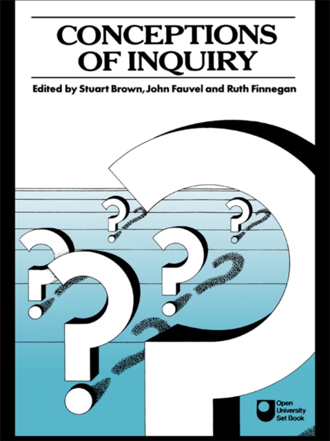 Conceptions of Inquiry, PDF eBook