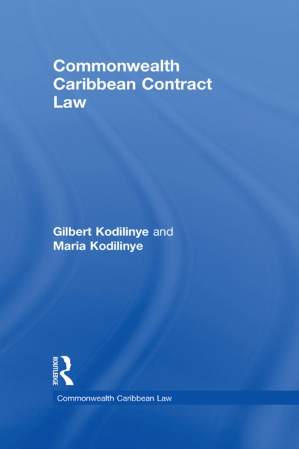 Commonwealth Caribbean Contract Law, PDF eBook