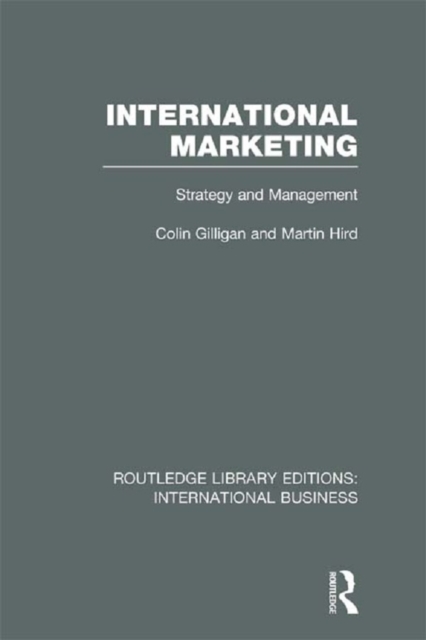 International Marketing (RLE International Business) : Strategy and Management, EPUB eBook