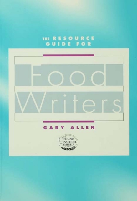 Resource Guide for Food Writers, EPUB eBook
