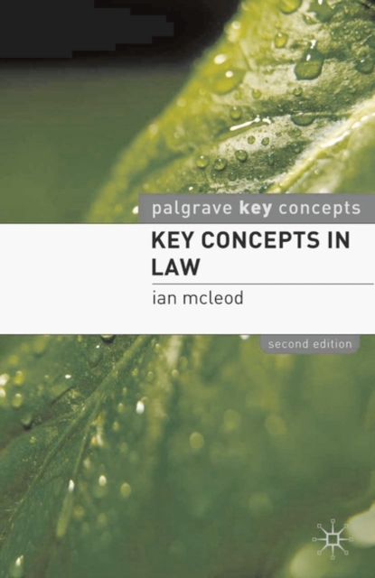 Key Concepts in Law, PDF eBook
