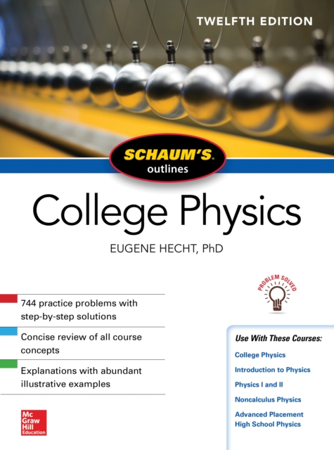 Schaum's Outline of College Physics, Twelfth Edition, EPUB eBook