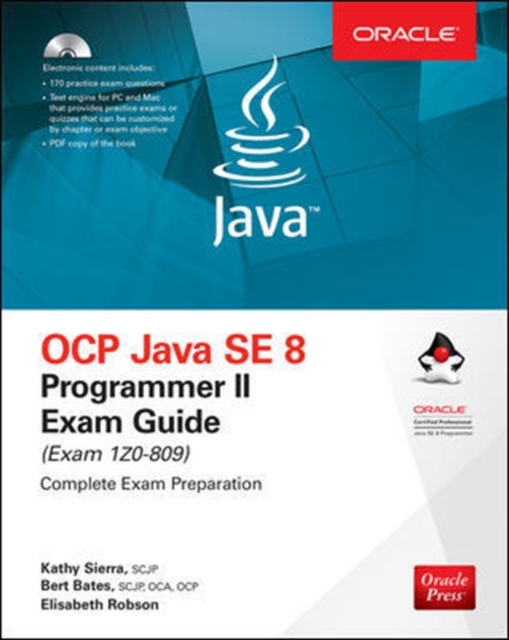 OCP Java SE 8 Programmer II Exam Guide (Exam 1Z0-809), Hardback Book