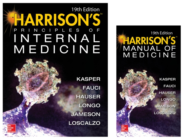Harrison's Principles of Internal Medicine 19th Edition and Harrison's Manual of Medicine 19th Edition (EBook)VAL PAK, EPUB eBook