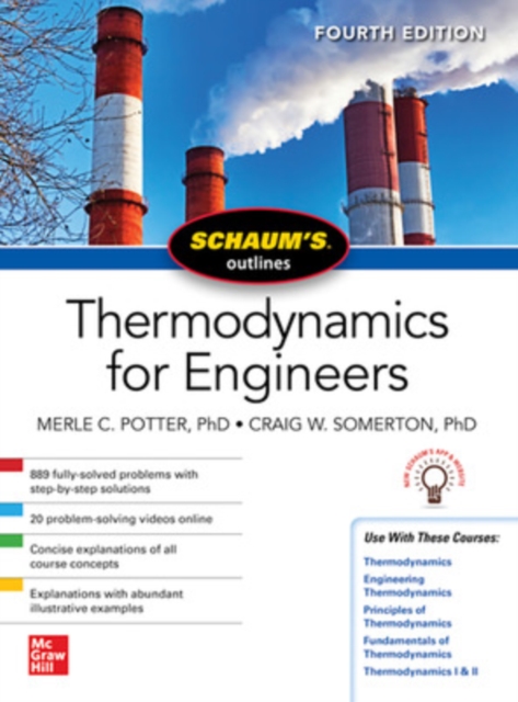 Schaums Outline of Thermodynamics for Engineers, Fourth Edition, Paperback / softback Book