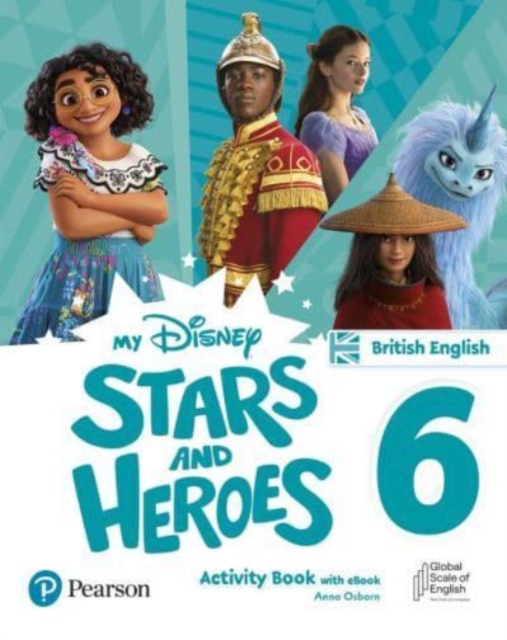 My Disney Stars and Heroes British Edition Level 6 Activity Book with eBook, Mixed media product Book