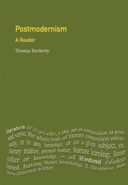 Postmodernism : A Reader, EPUB eBook