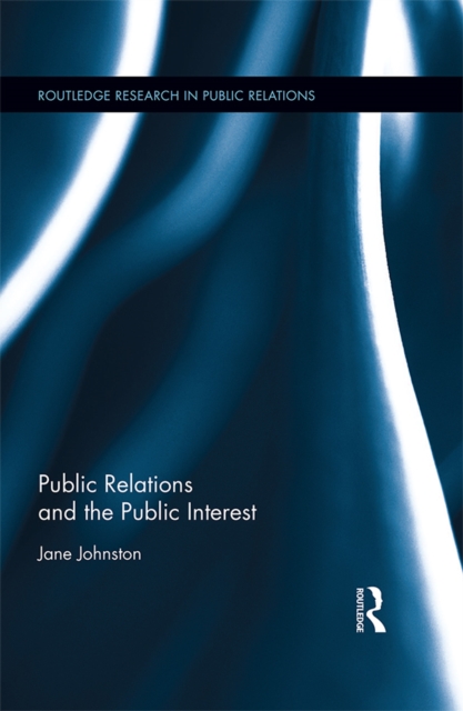Public Relations and the Public Interest, EPUB eBook