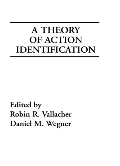 A Theory of Action Identification, PDF eBook