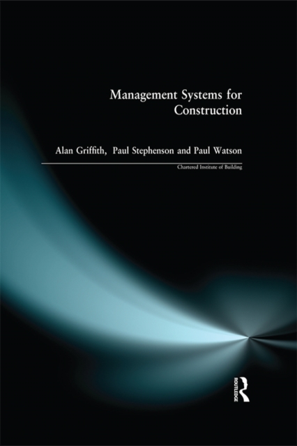 Management Systems for Construction, PDF eBook