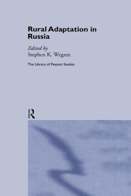 Rural Adaptation in Russia, PDF eBook