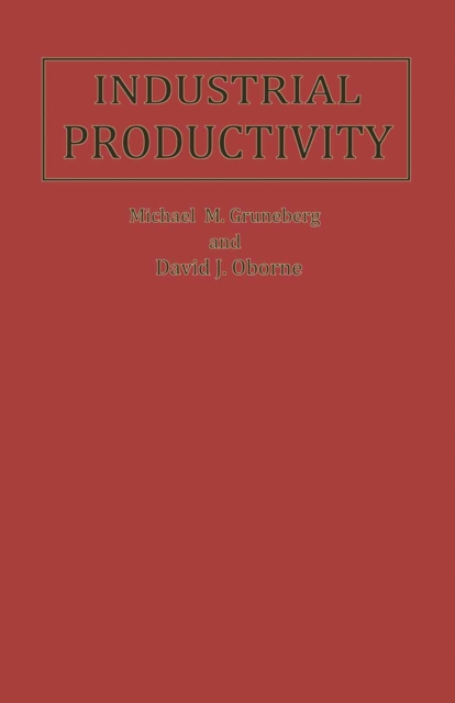 Industrial Productivity : A Psychological Perspective, PDF eBook