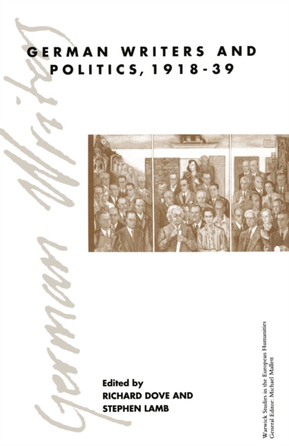 German Writers and Politics 1918-39, PDF eBook