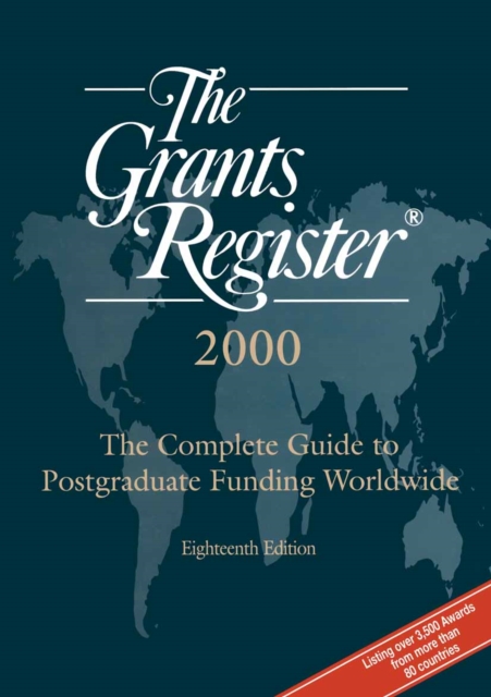 The Grants Register 2000, PDF eBook