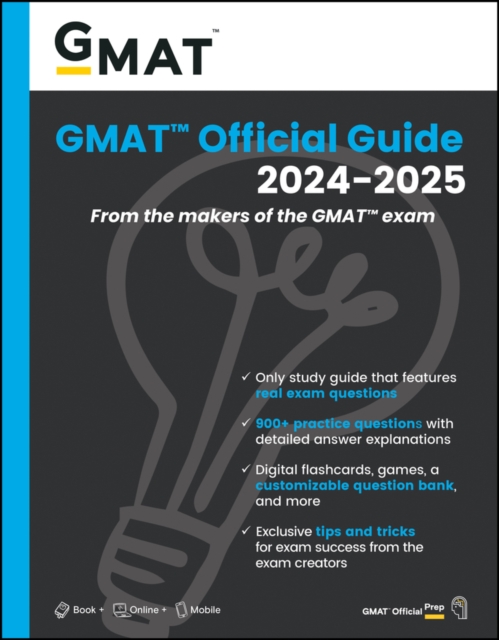 GMAT Official Guide 2024-2025: Book + Online Question Bank, Paperback / softback Book