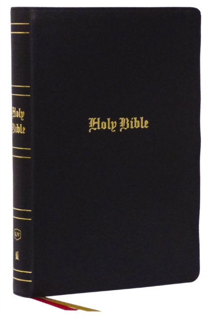 KJV Holy Bible: Super Giant Print with 43,000 Cross References, Black Genuine Leather, Red Letter, Comfort Print: King James Version, Leather / fine binding Book