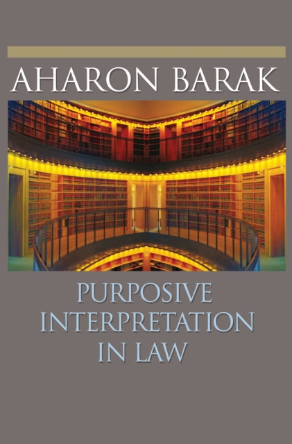 Purposive Interpretation in Law, EPUB eBook