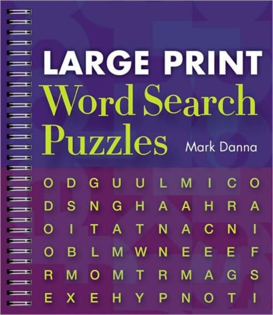 Large Print Word Search Puzzles : Volume 1, Paperback / softback Book