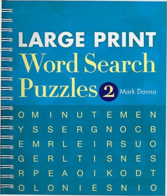 Large Print Word Search Puzzles 2 : Volume 2, Paperback / softback Book