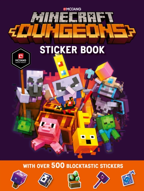 Minecraft Dungeons Sticker Book, Paperback / softback Book