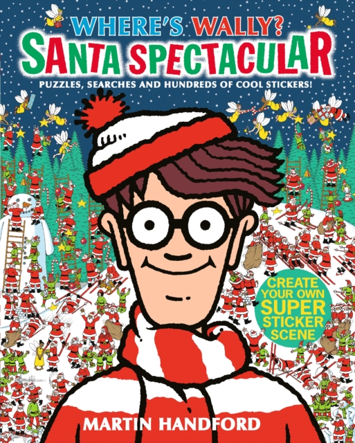 Where's Wally? Santa Spectacular Sticker Activity Book, Paperback / softback Book