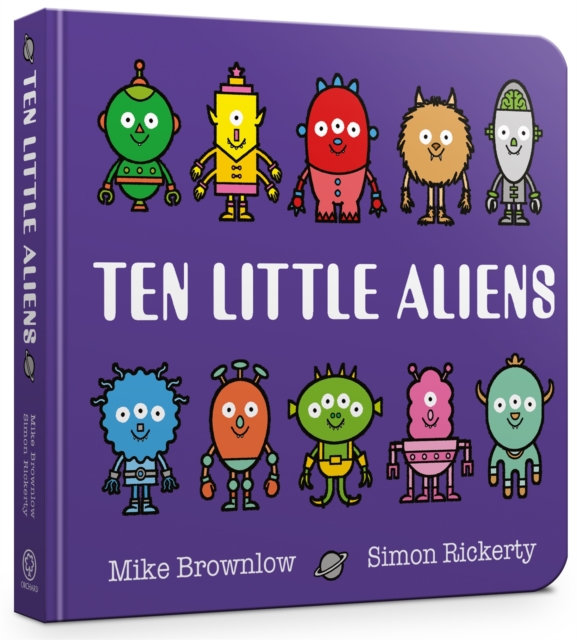 Ten Little Aliens Board Book, Board book Book