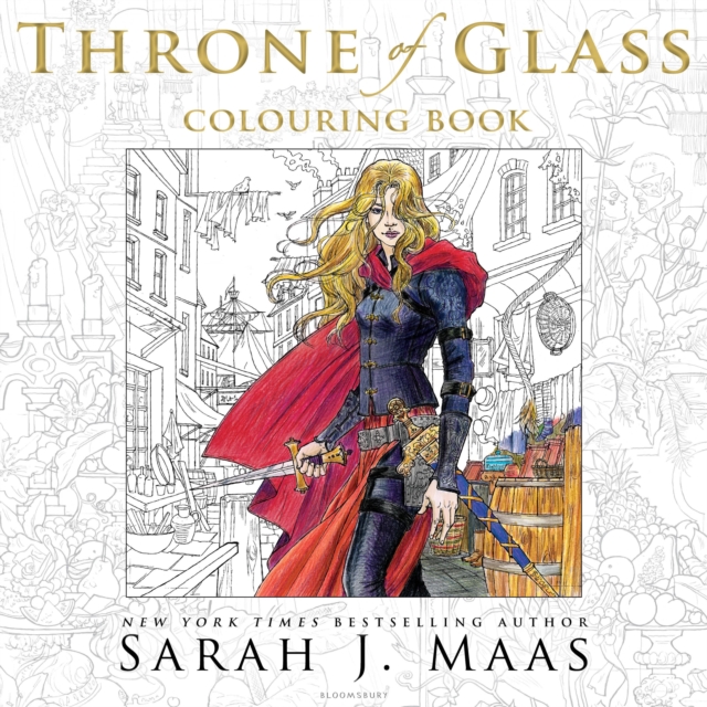 The Throne of Glass Colouring Book, Paperback / softback Book