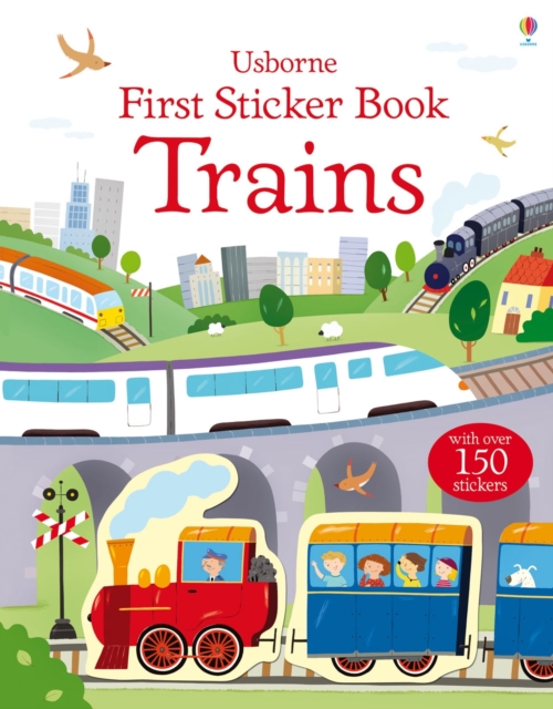 First Sticker Book Trains, Paperback / softback Book