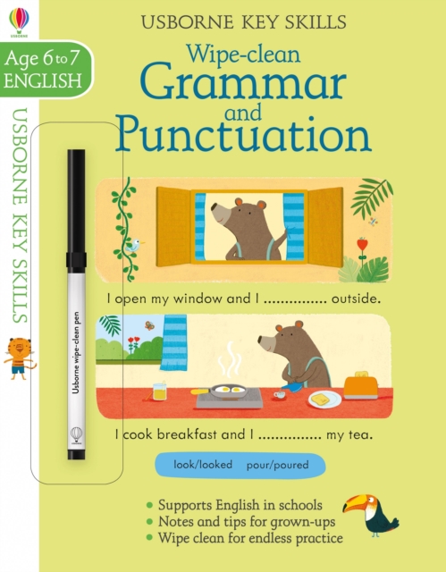 Wipe-clean Grammar & Punctuation 6-7, Paperback / softback Book